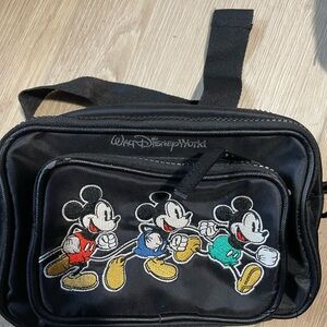 Black Disney Mickey Mouse Bag